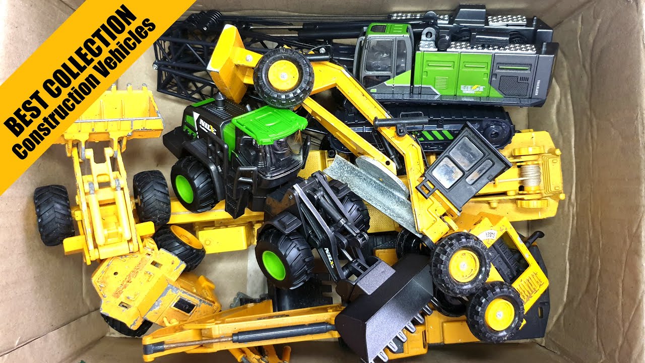 BEST COLLECTION of Diecast Construction Vehicles