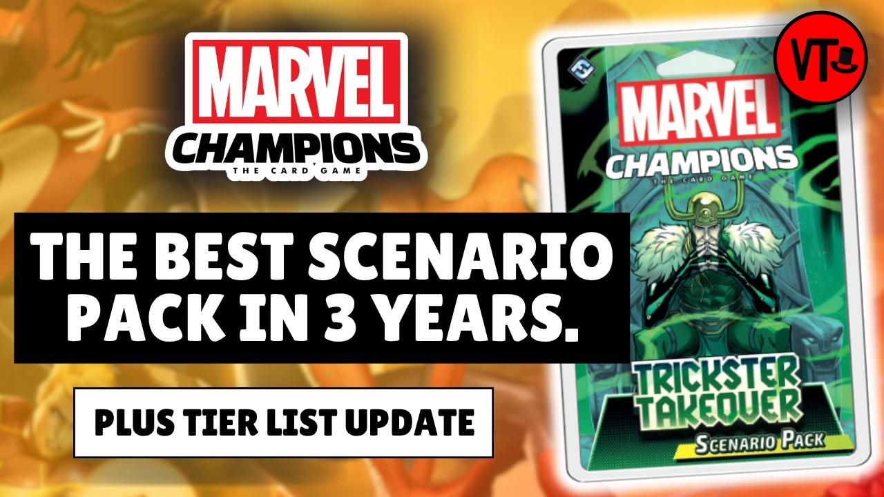 Обзор захвата Трикстера + обновление списка уровней [Marvel Champions]
