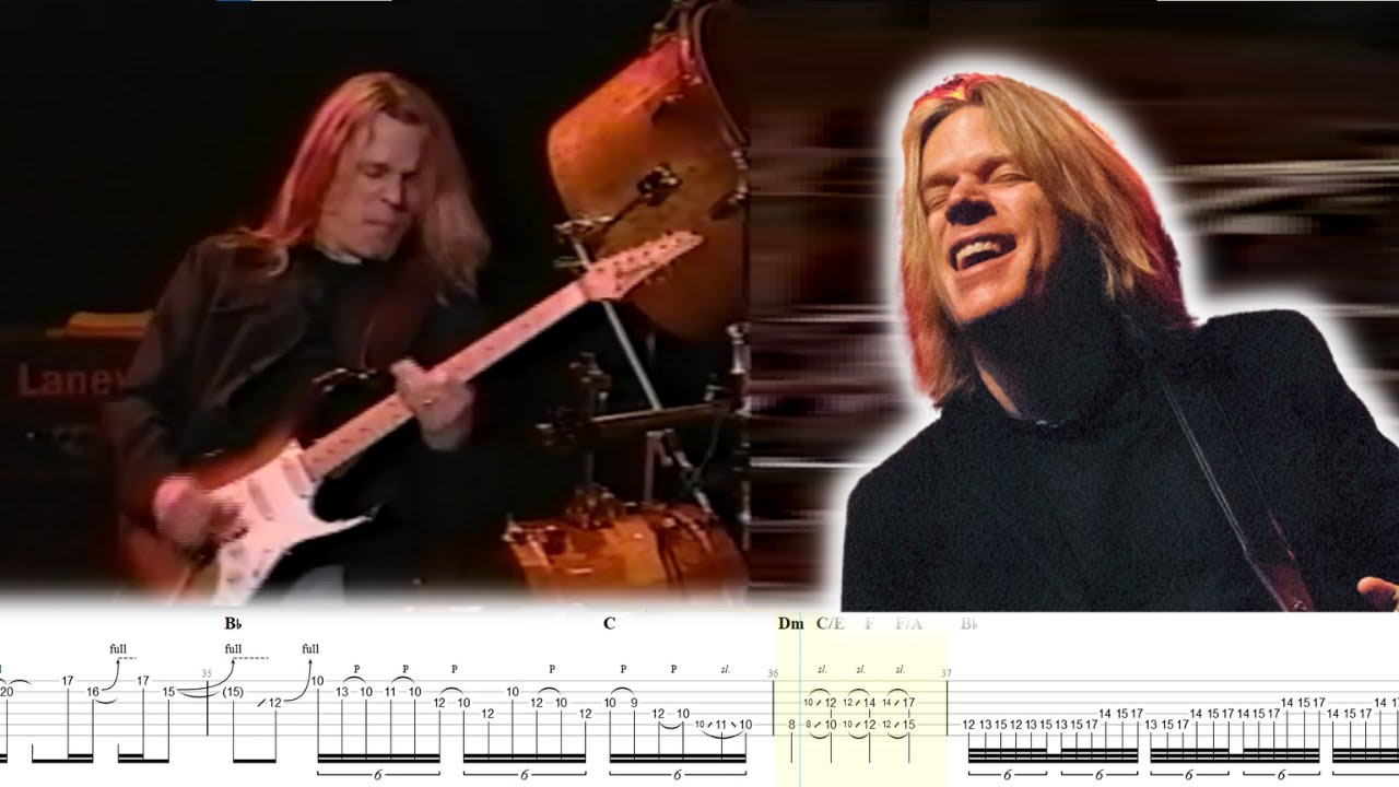 Guitar Playing SO Beautiful You Could CRY! - Andy Timmons Cry For You