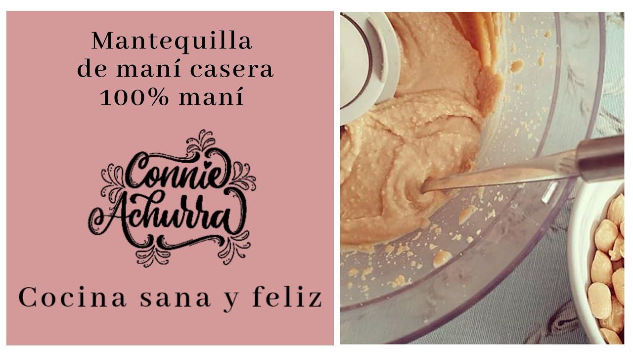 Mantequilla de maní
