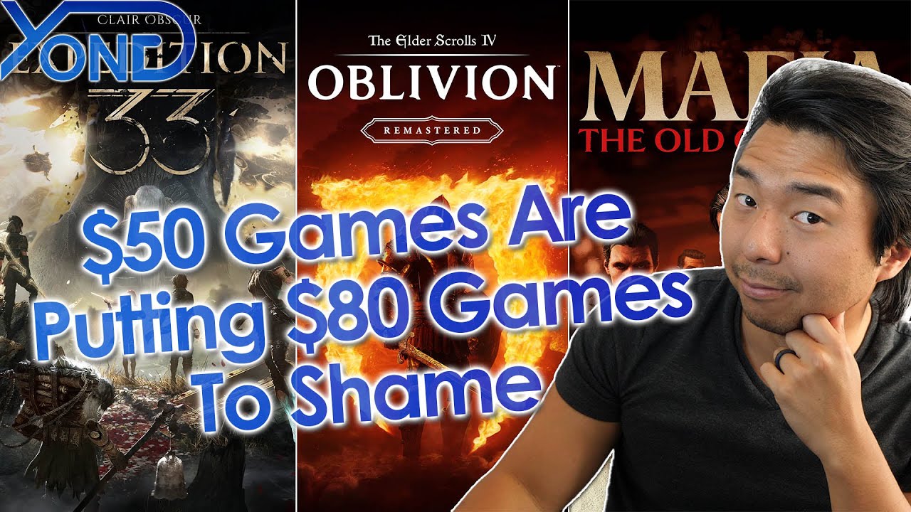 $50 Games Are Starting To Put $70-$80 Games To Shame