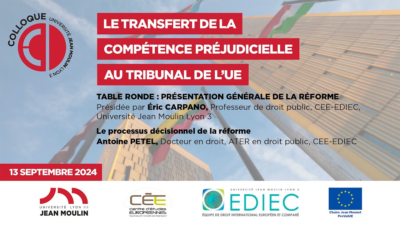 Le processus d&eacute;cisionnel de la r&eacute;forme, Antoine PETEL