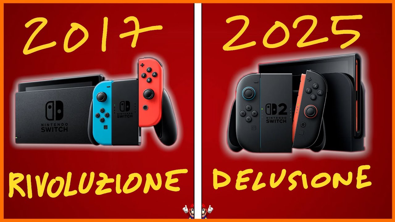 Switch 2 e il FALSO MITO dell'innovazione a tutti i costi: quali sono i VERI ERRORI di Nintendo?