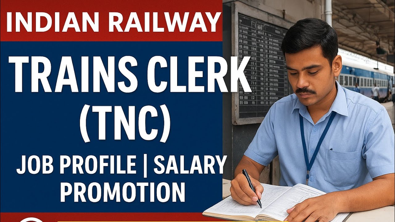 Trains Clerk (TNC) in Indian Railways | Job Profile | Salary | Promotion | Job Timing #rrbntpc
