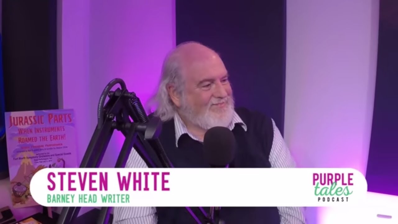 The Words of Barney with Head Writer Steve White - Purple Tales Podcast Episode 5