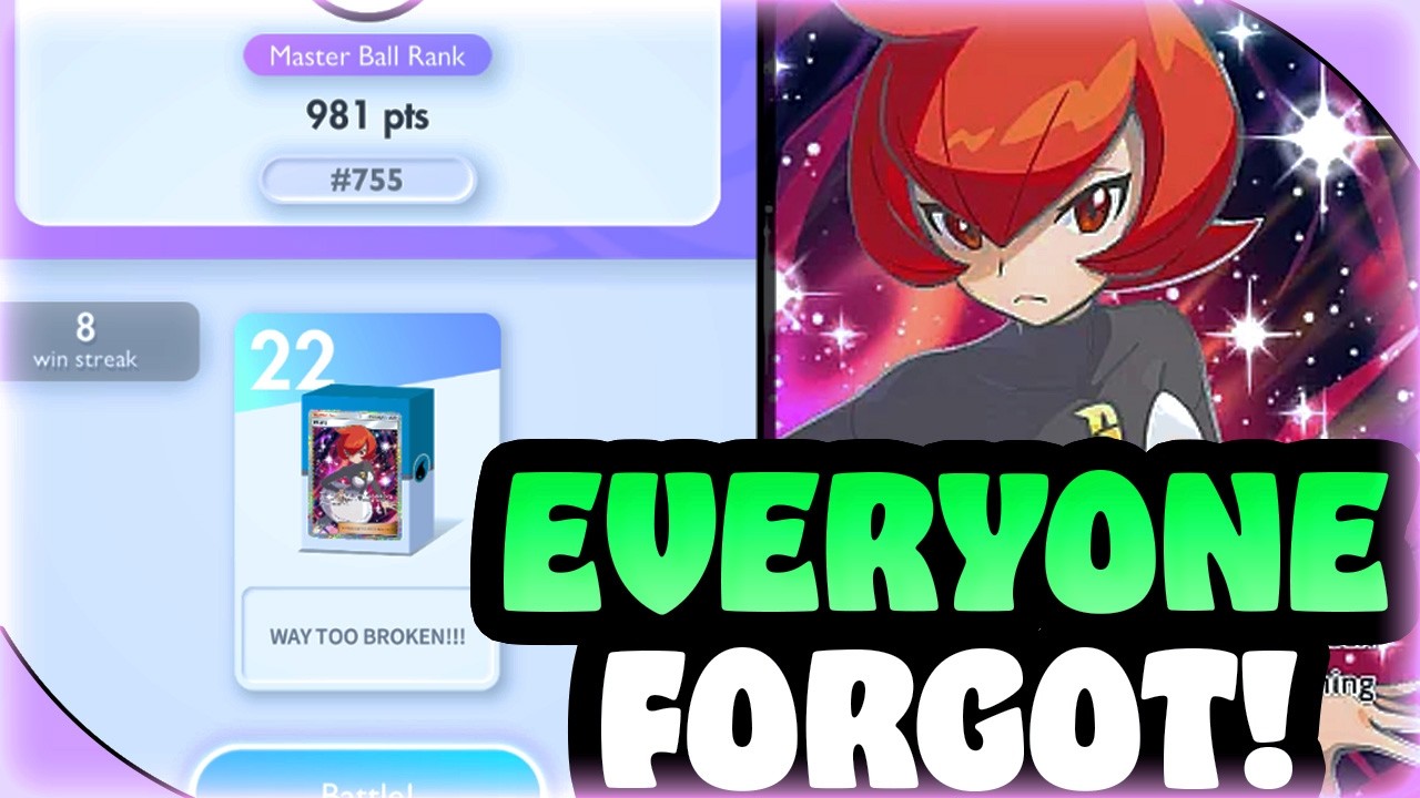 ЛЕГКИЙ путь в топ-1000 с ЛУЧШЕЙ колодой на Mars!!!!! (8 побед подряд) | Pokemon TCG Pocket