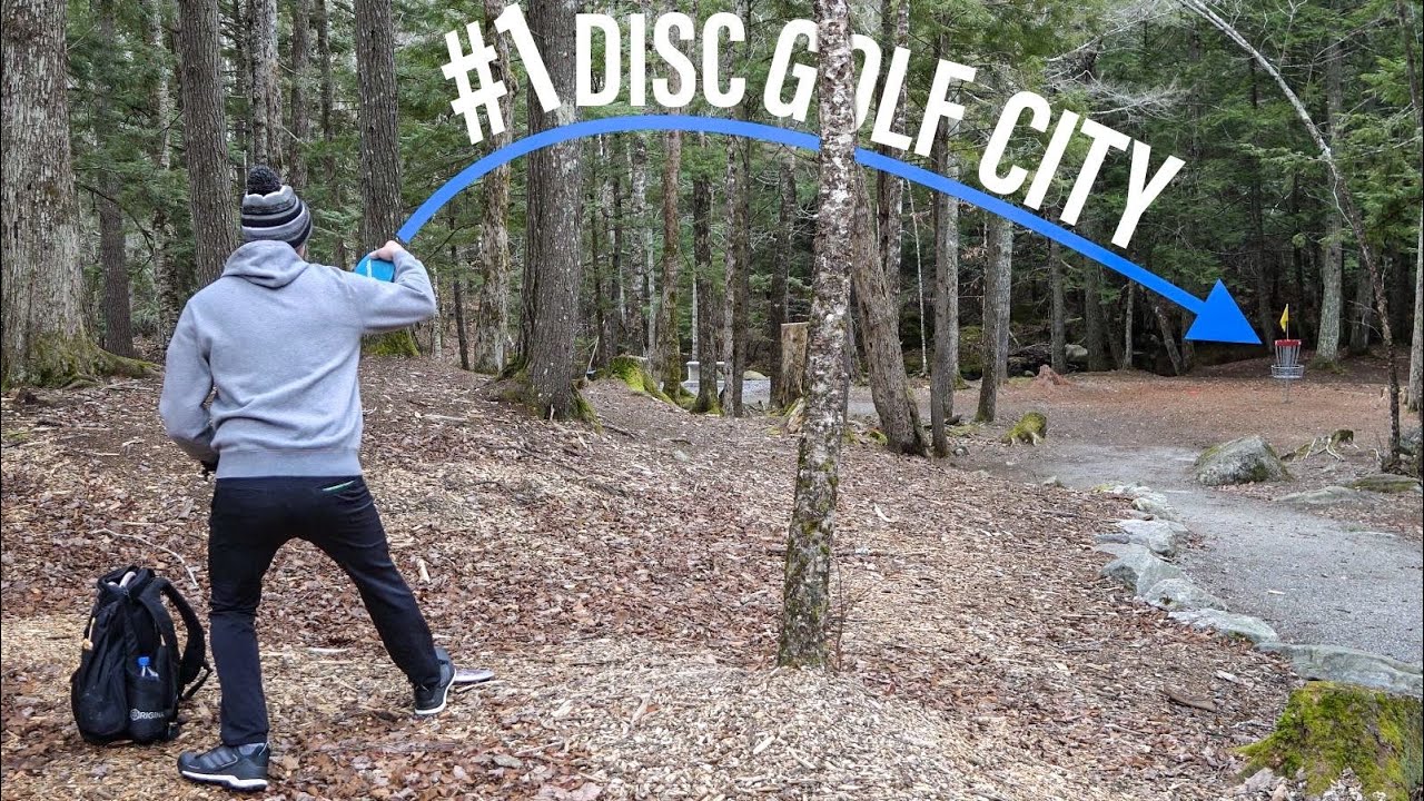 PLAYING IN THE #1 CITY FOR DISC GOLF IN THE USA!! Vlogmas Day 19