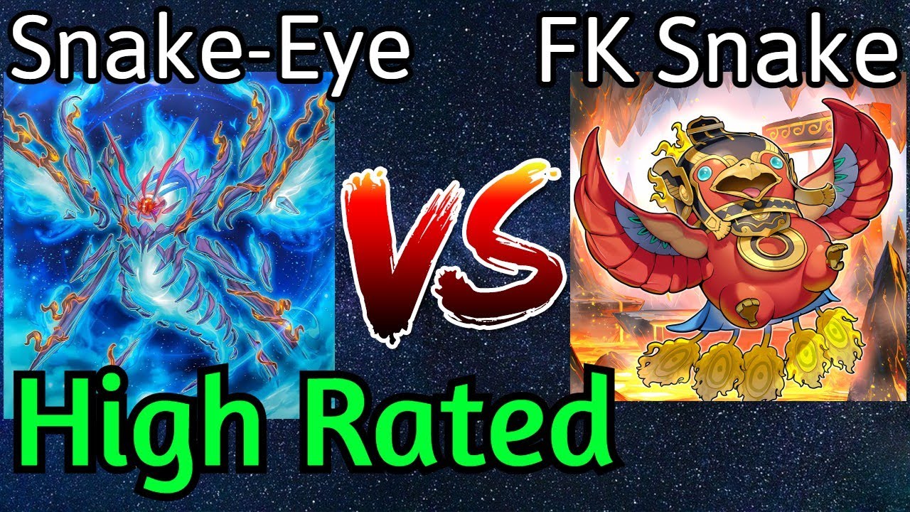 Snake-Eye Fiendsmith Vs Fire King Snake-Eye TOXIC High Rated DB Yu-Gi-Oh!