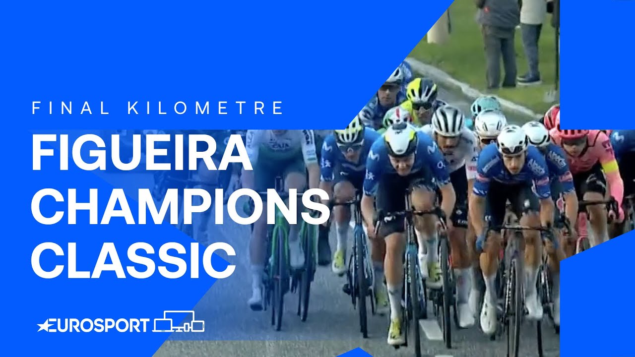DOMINANT PERFORMANCE 💪 | Figueira Champions Classic 2024 Men's Race Finish | Eurosport Cycling