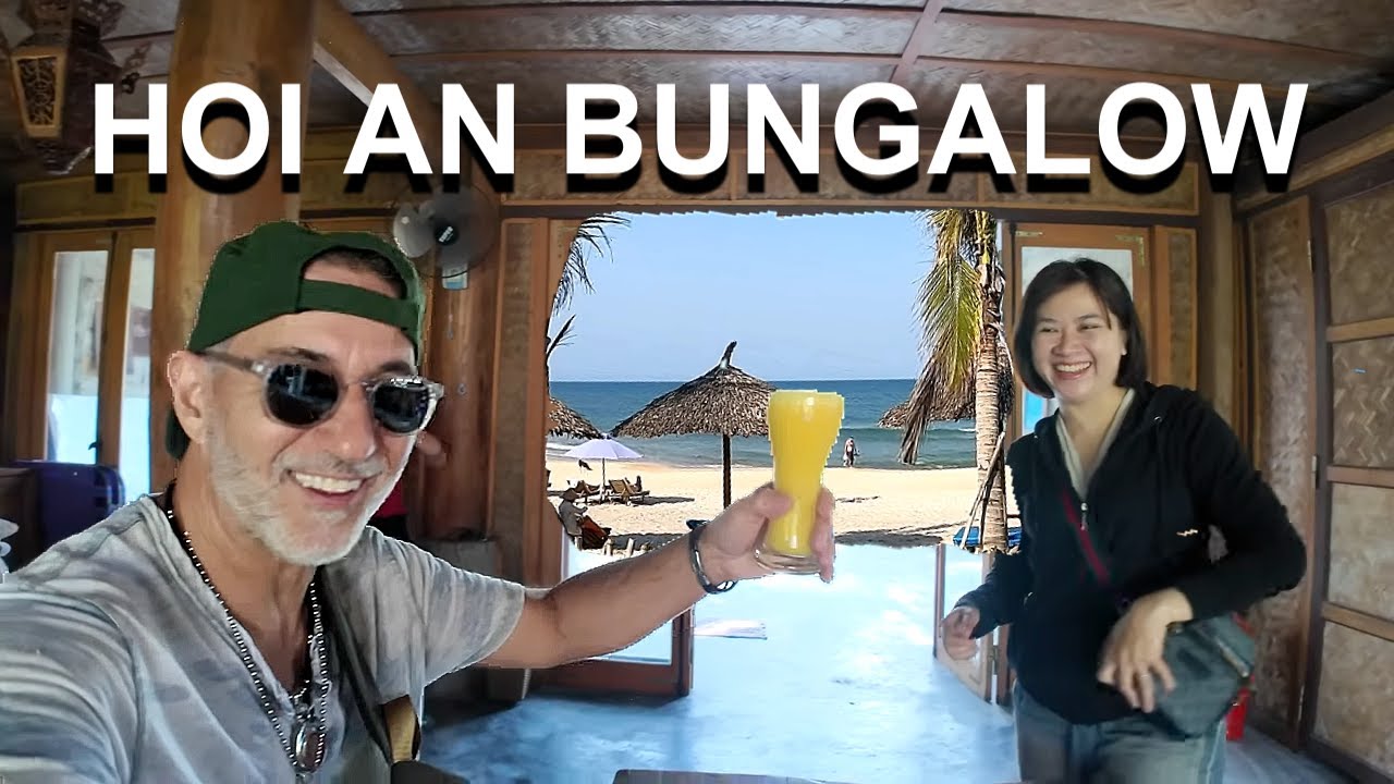 This HOI AN Beach BUNGALOW is Insane! An Bang Beach, Vietnam 🇻🇳