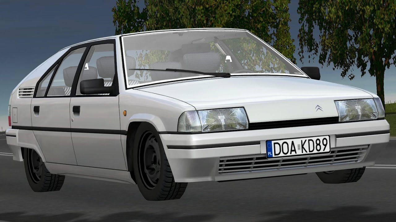 Citroen BX 1.9D '89 drive (Links) - Racer: free game