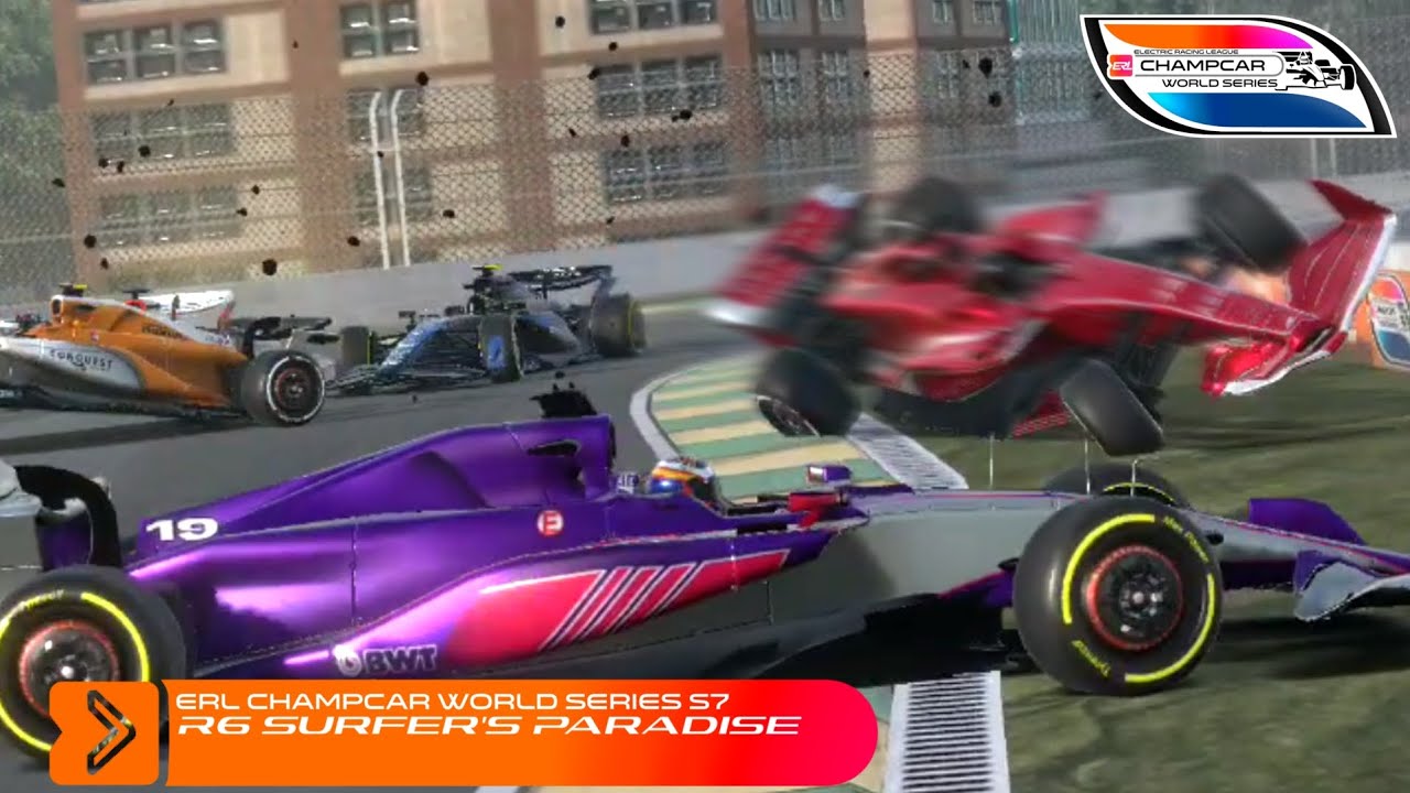 ERL ChampCar World Series | S7 R6 Surfer's Paradise Grand Prix
