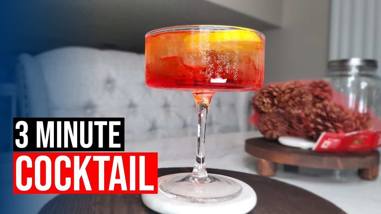 Satisfy Your Thirst with This 3-Minute Cocktail Recipe