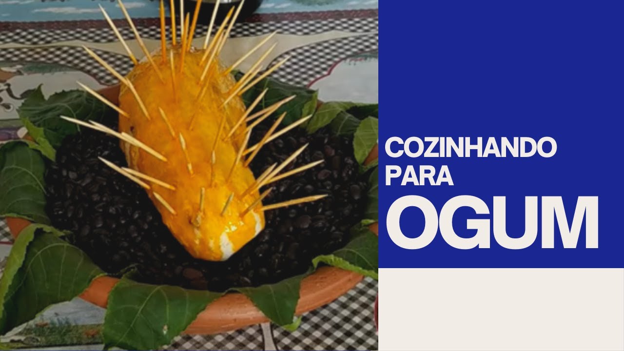 Faça o paliteiro de Ogum! - SÉRIE COZINHANDO PARA GUIAS E ORIXÁS