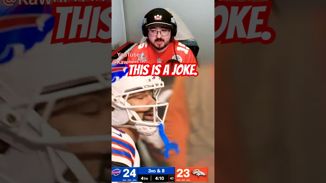The Moment I KNEW the Bills Were Gonna Lose 