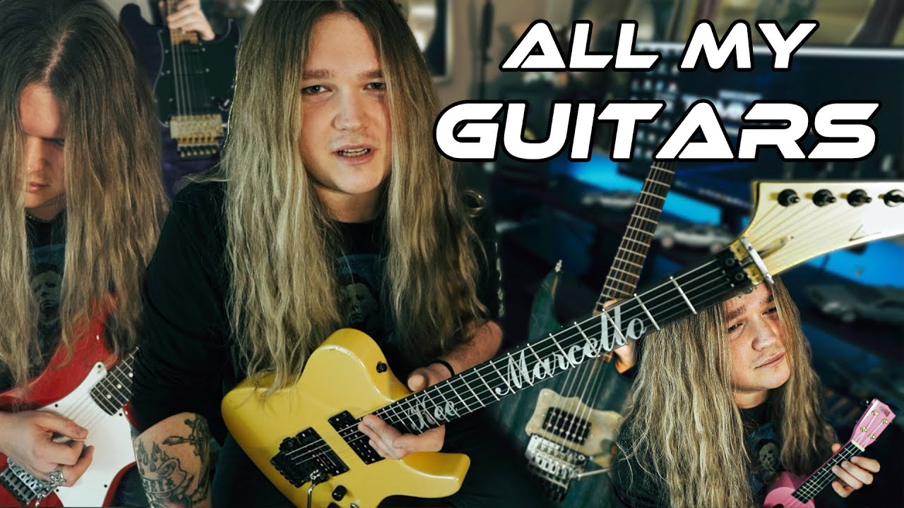 ALL MY GUITARS (Charvel, KEE MARCELLO Larrivée and more)