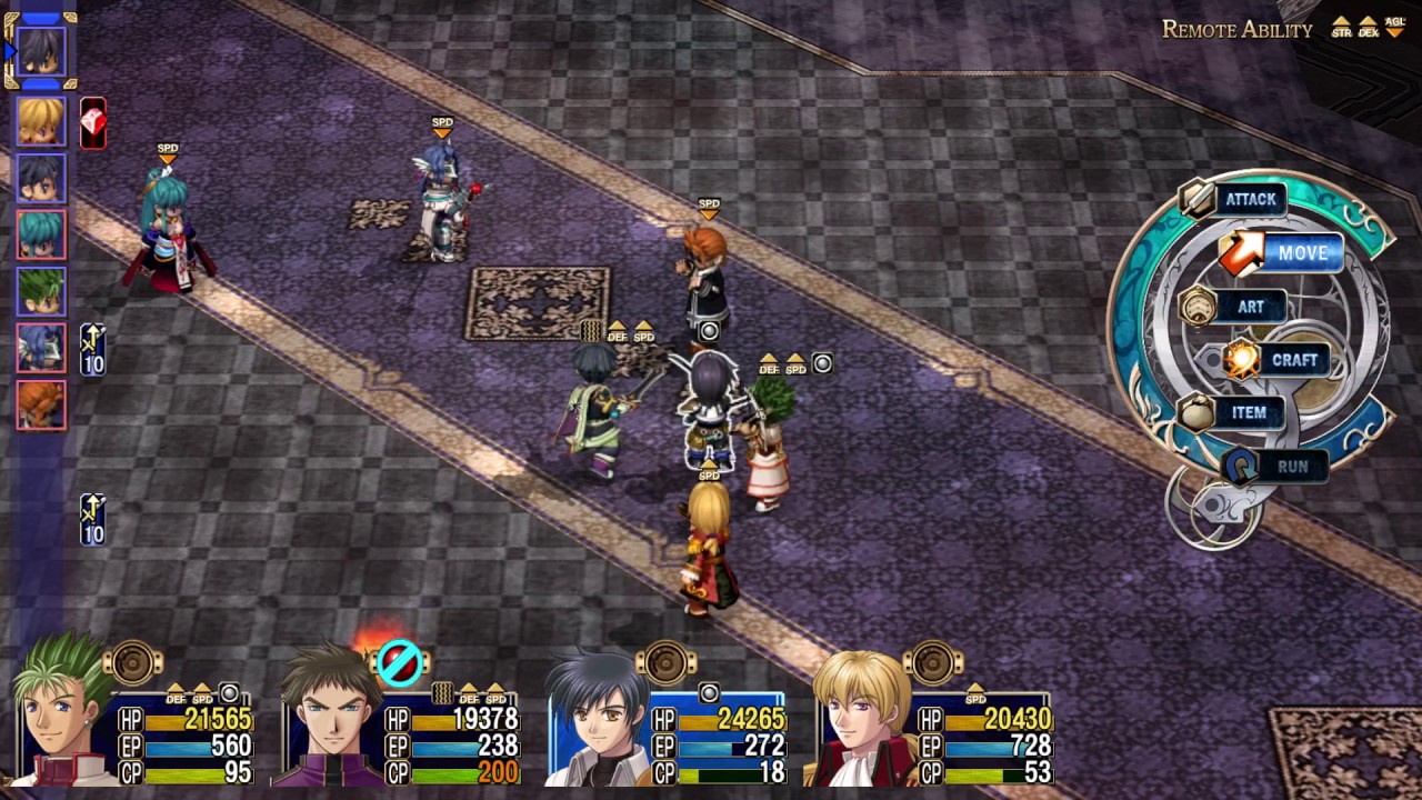 Trails in the Sky 3rd: Chapter 6 Enforcer Battle Nightmare