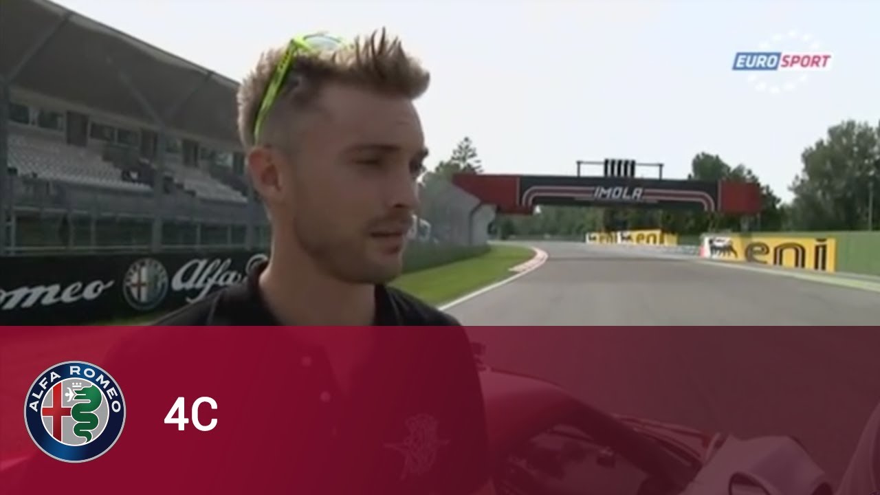 A lap with Alfa Romeo 4C  and Leon Camier in Imola Circuit