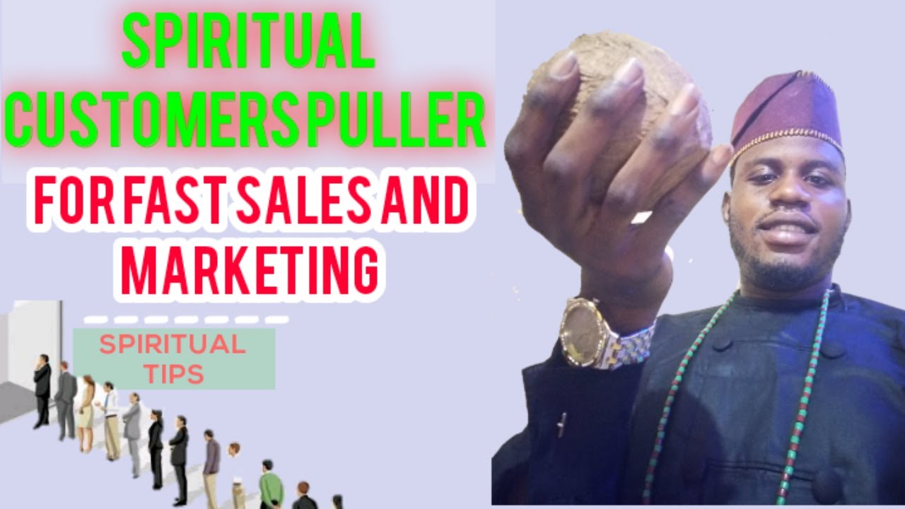 SPIRITUAL CROWD PULLER FOR FAST SALES AND QUICK MONEY 💰 (SPIRITUAL TIP) ....