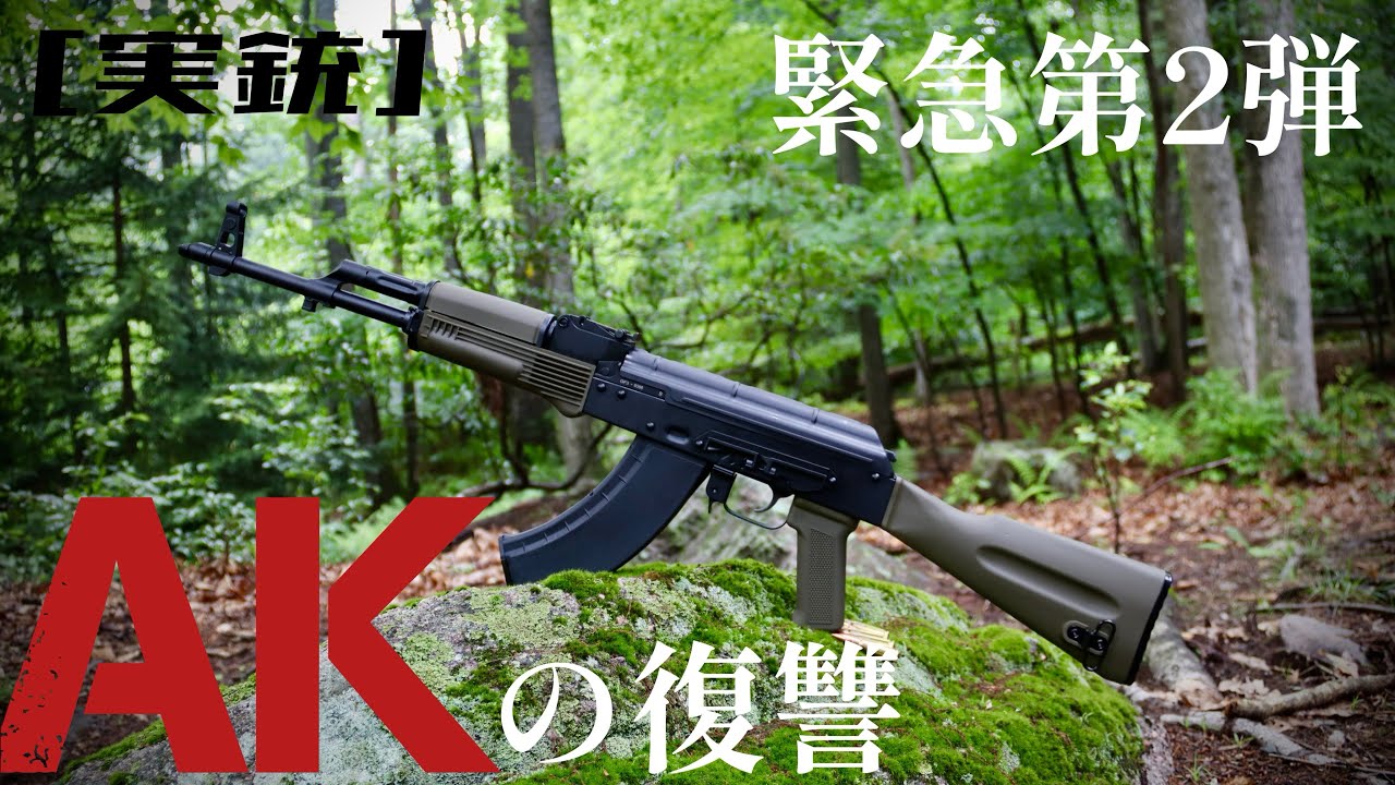 [実銃] AKの復讐、サイト調整後いかに？