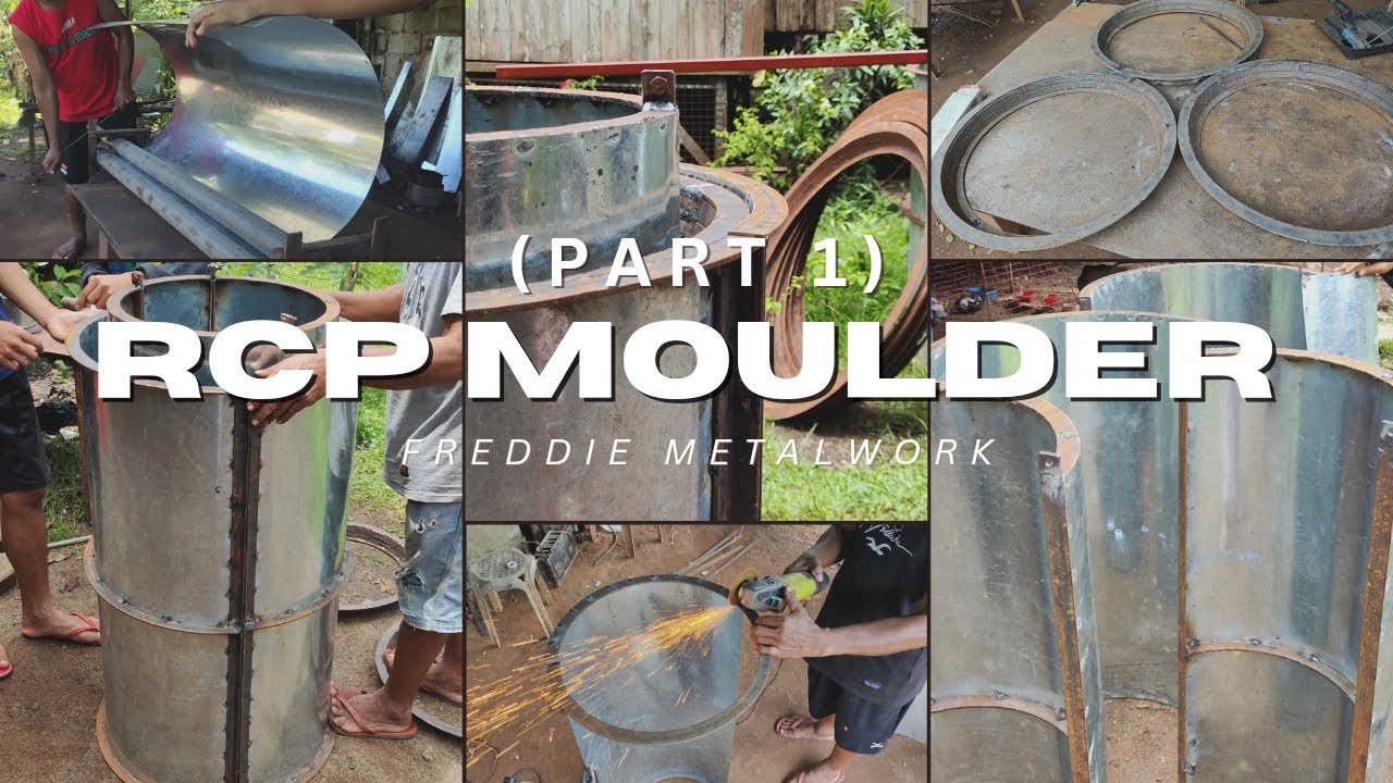 HOW TO MAKE RC PIPE MOULDER SIZE 18 PART 1 DETAILED VIDEO (CULVERT)(IMBORNAL) | FREDDIE METALWORK