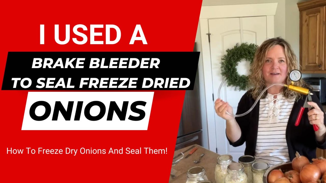 How to Seal Jars With A Brake Bleeder