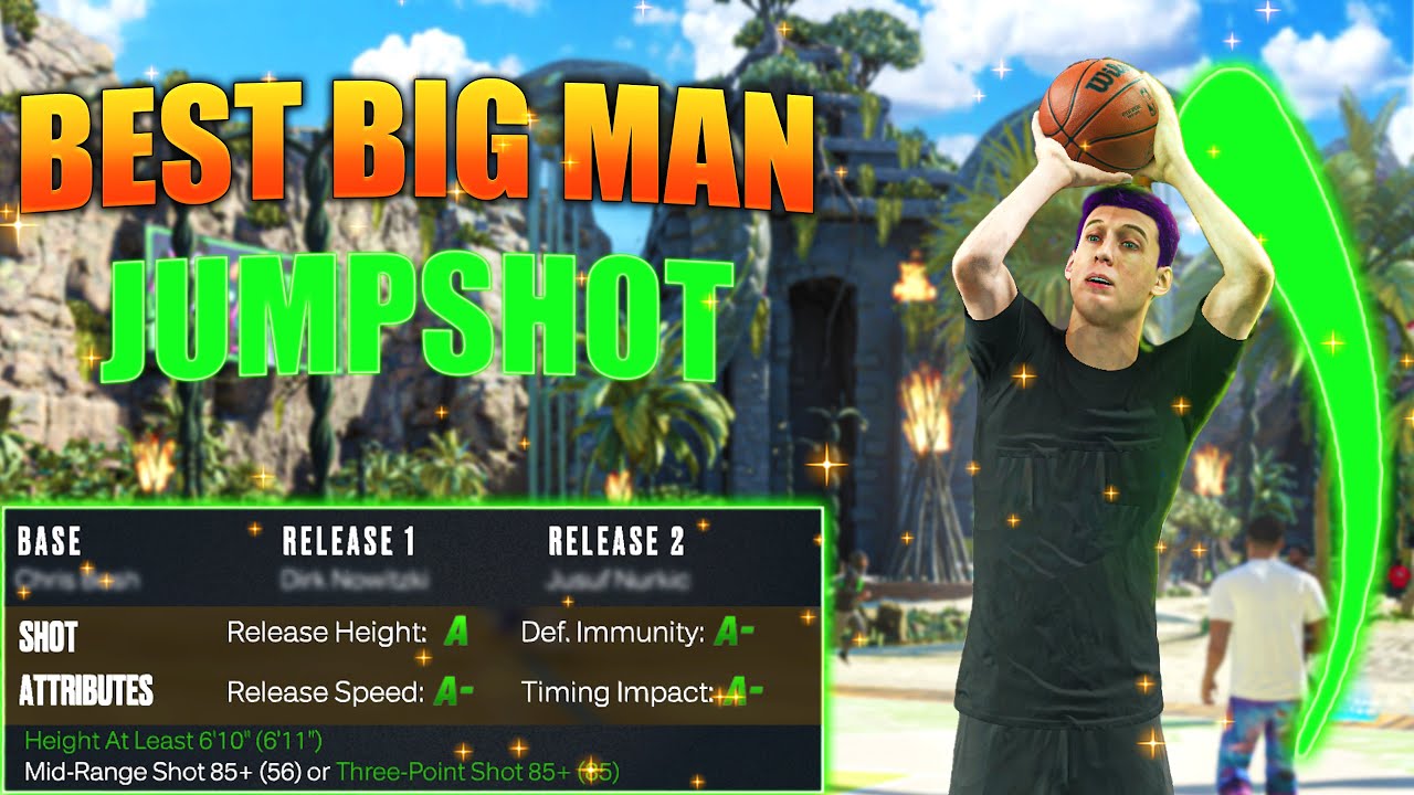 These are the BEST Big Man JUMPSHOTS on NBA 2K23