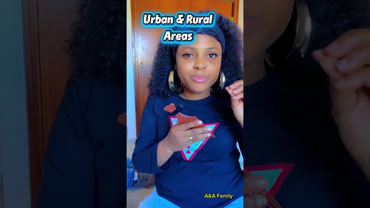 Advantages of urban cities and rural areas 