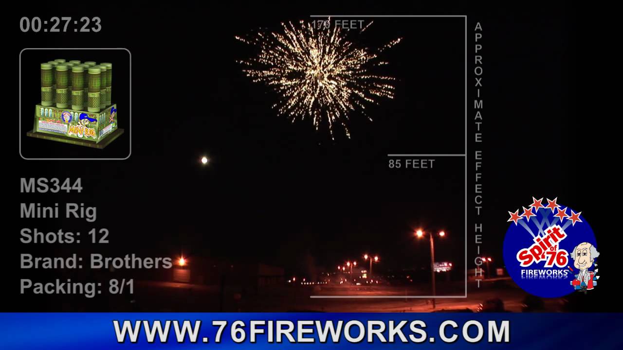 MS344 - Mini Rig - www.76fireworks.com