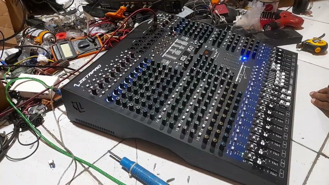 Review Mixer Zetapro Super Phantom 12 Ver2- Aux banyak, efek  double . #WAALY NADA