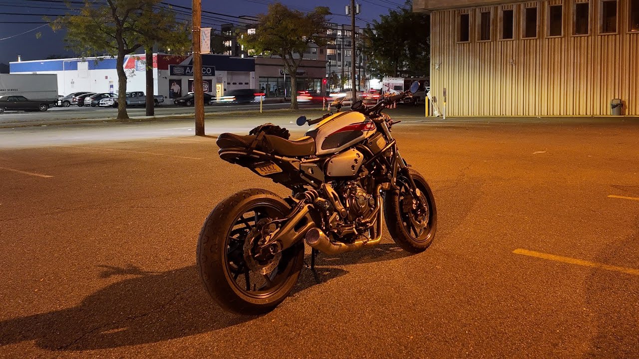 Yamaha XSR700 SC Project Exhaust