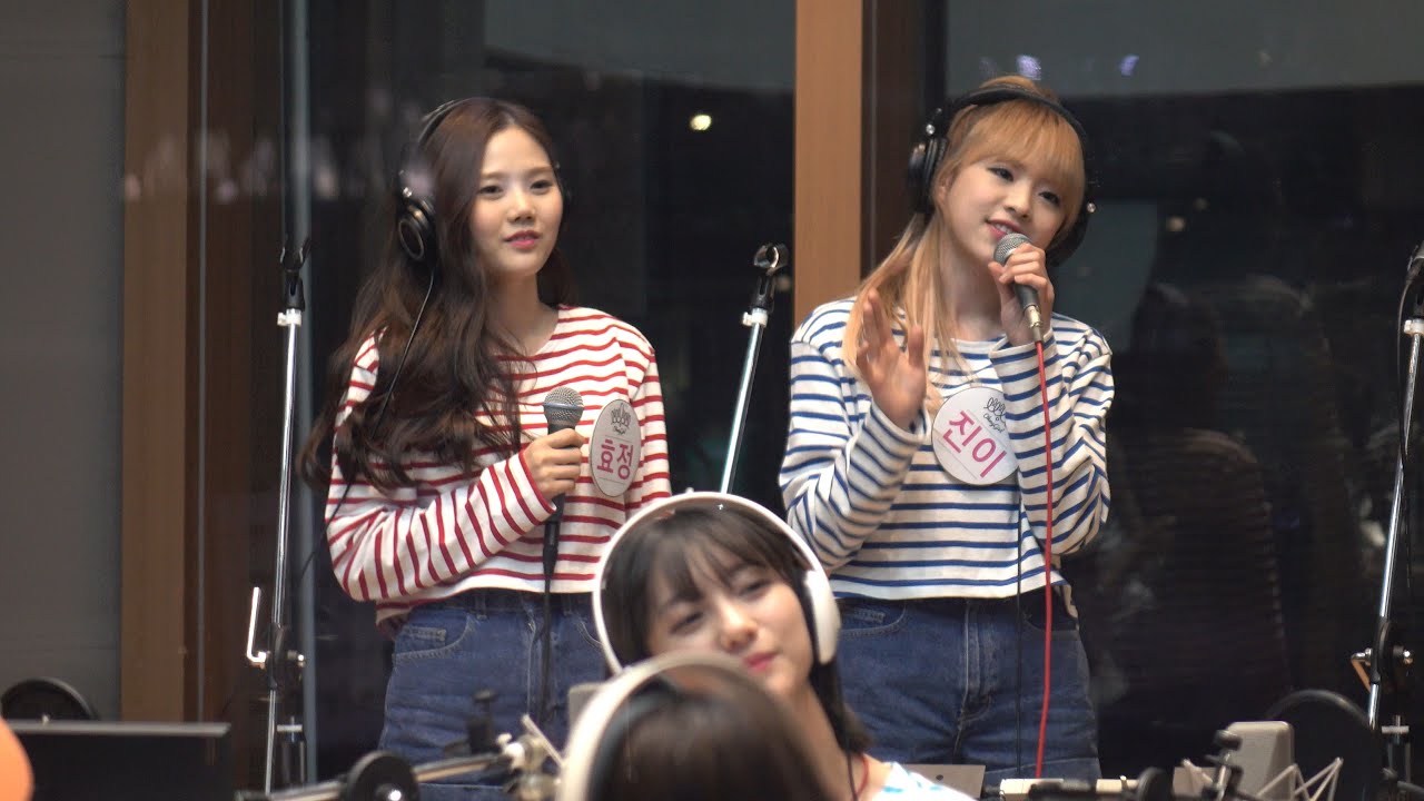 160408 오마이걸 (Oh My Girl) 효정 진이 (HyoJung JinE) - 사랑 안해 (I Won't Love) - 상암 MBC 오픈스튜디오