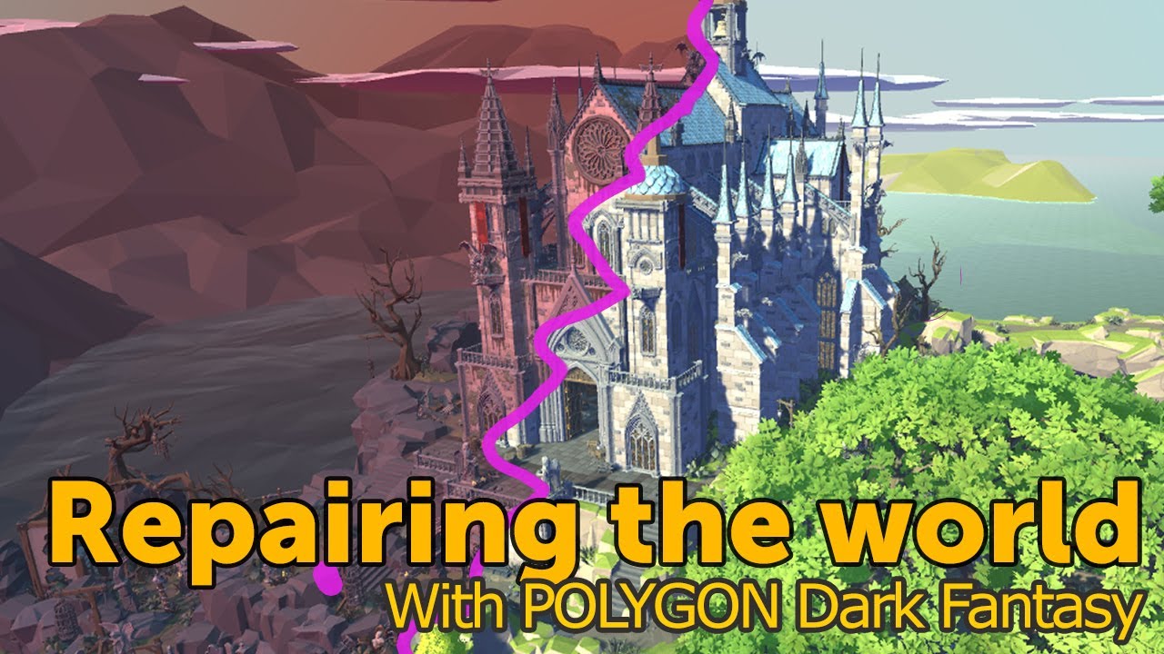 POLYGON Dark Fantasy - Rebuilding the world before evil arrived