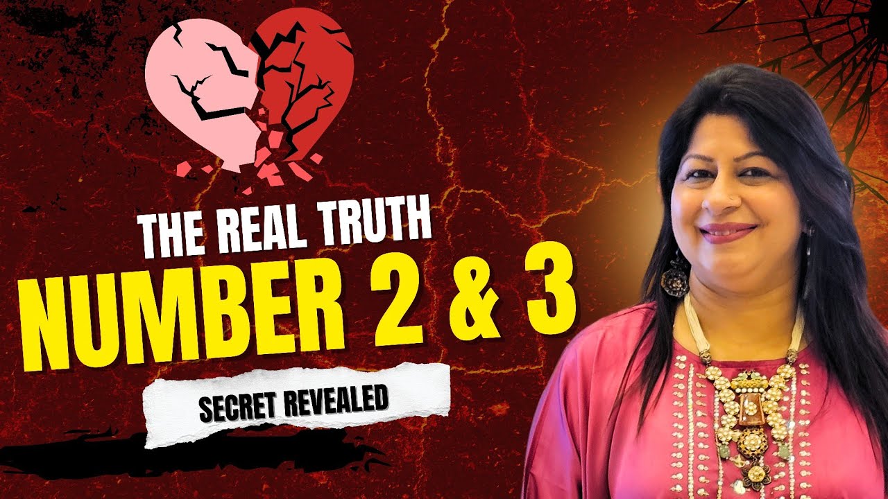 Who Matches Best with Number 2 & Number 3? | Numerology Compatibility & Career Growth  #numerology 