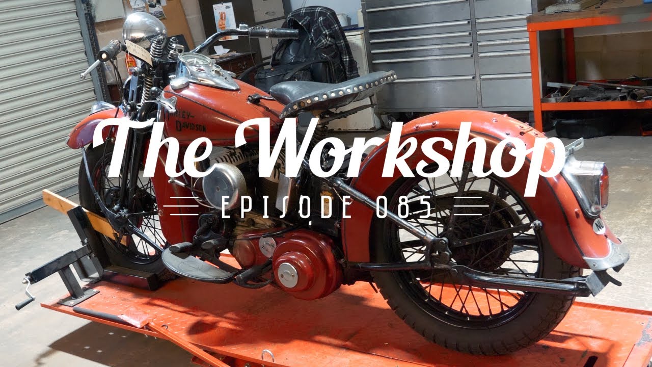 First look, walk around and start up - 1941 Harley Davidson WLC / ep085