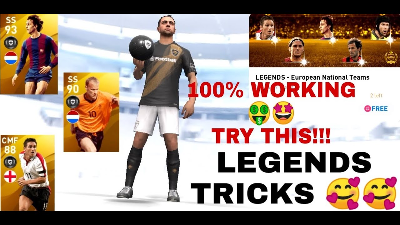 LEGENDS TRICK IN LEGENDS EUROPEAN NATIONAL TEAMS BOXDRAW | PES 2020