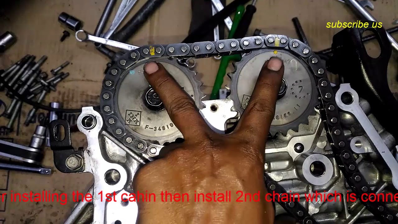 Hyundai C R D I chain timing // डीजल इंजन टाइमिंग सिस्टम