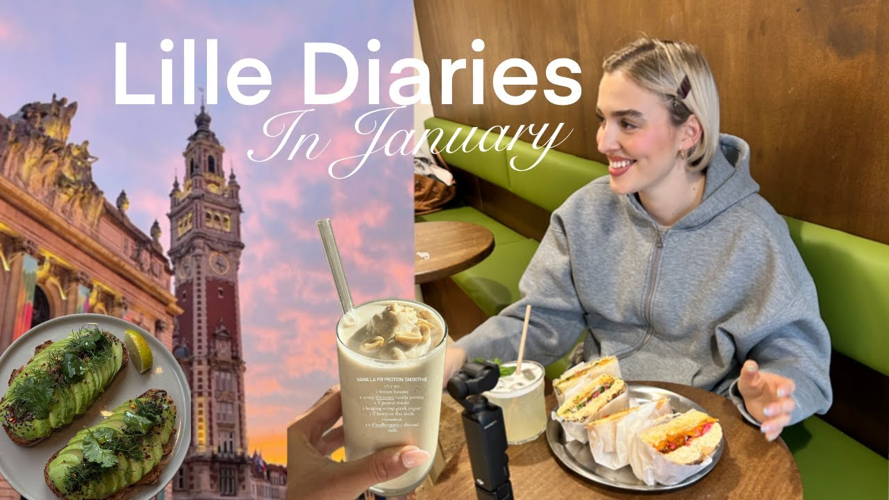 Lille diaries in January (work, shopping & sport...)
