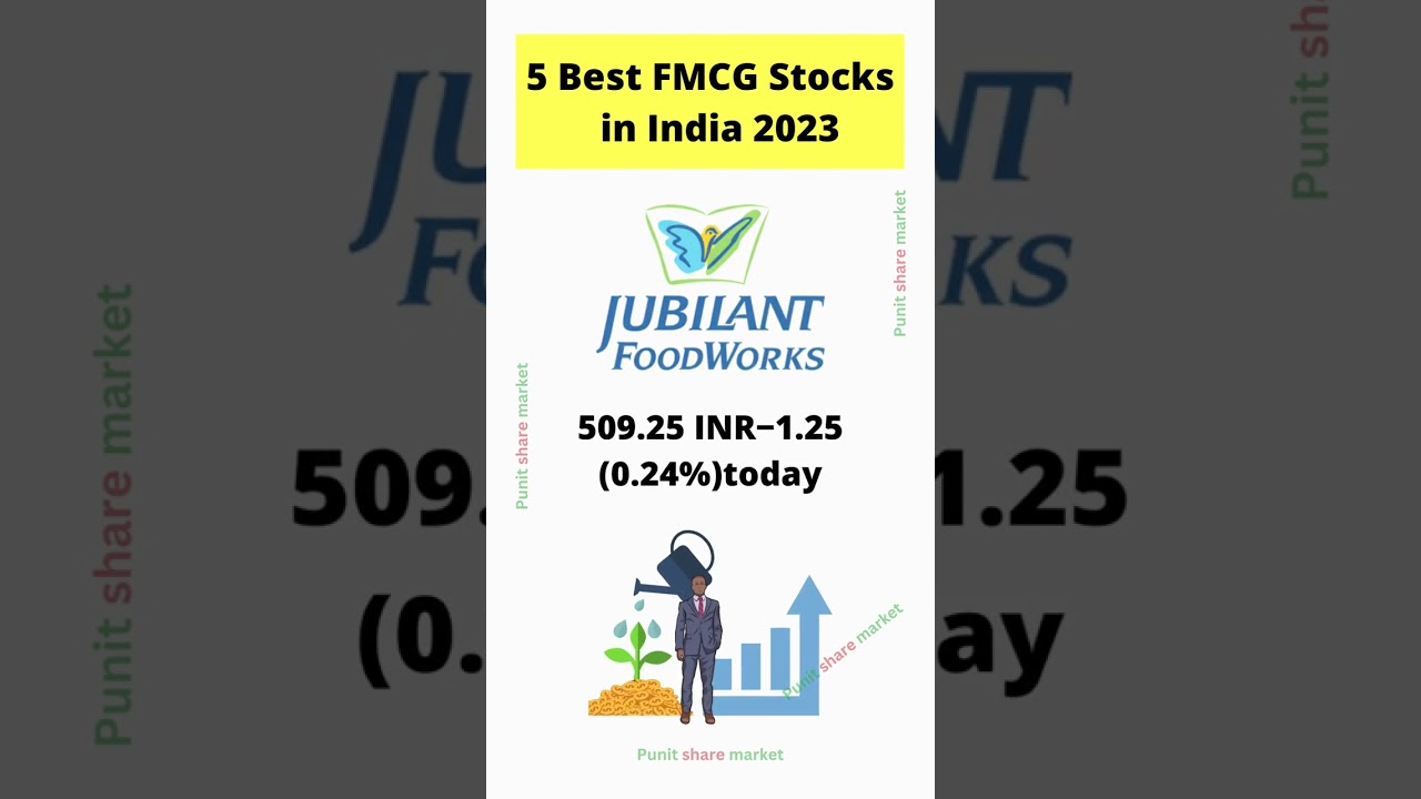 5 Best FMCG Stocks  in India 2023 || FMCG Sector Stocks || FMCG sector Share 2023