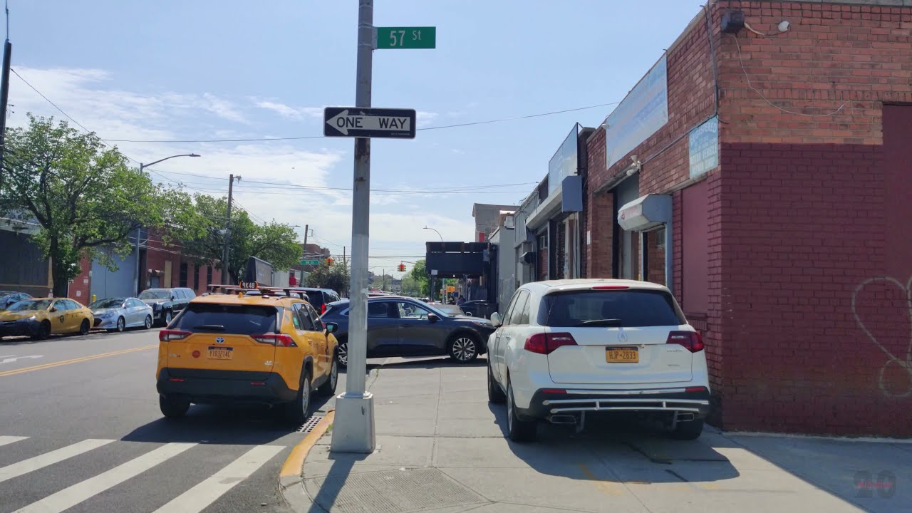 [ Woodside, Queens ] Walking on 54th Street & 37th Ave ⁴ᴷ⁶⁰