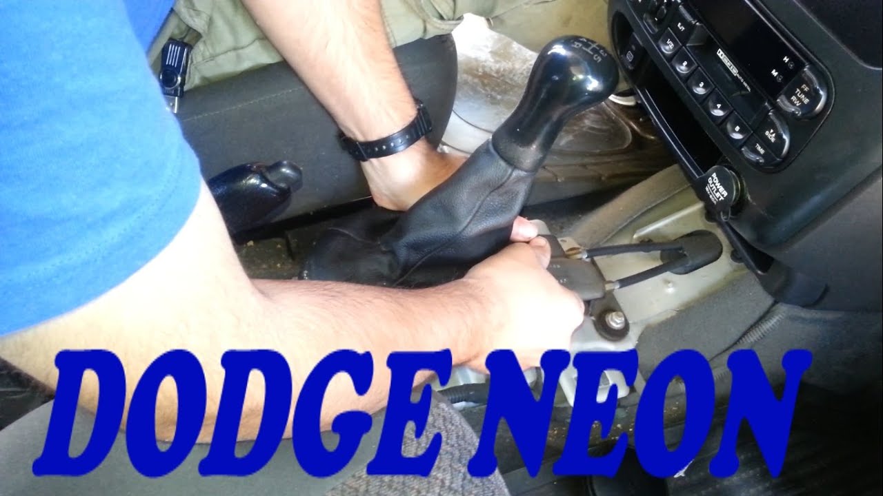 COMO REPARAR PALANCA DE VELOCIDADES DE DODGE NEON SIN SABER MECANICA POR EL PRECIO DE 3 COCA-COLA