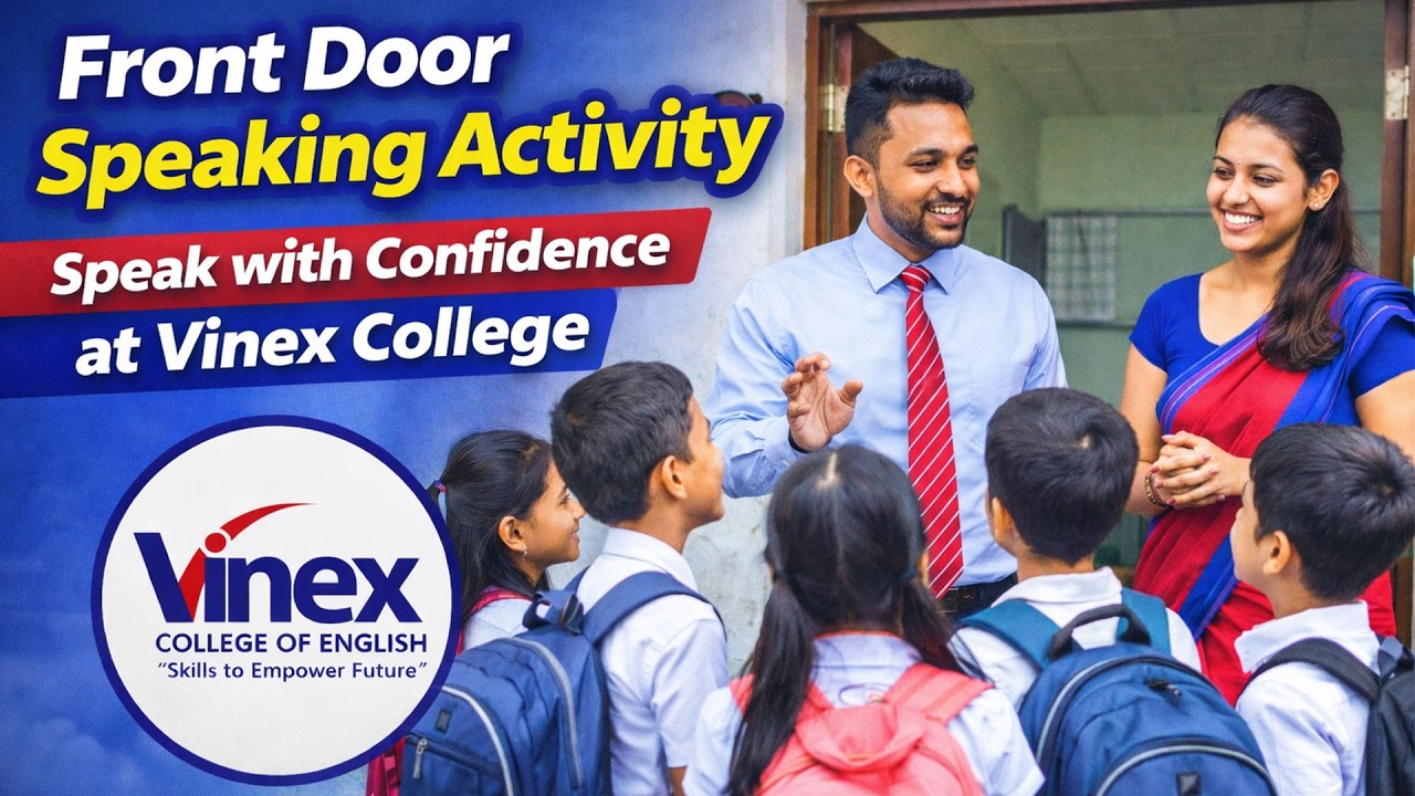 Front Door Speaking Activity