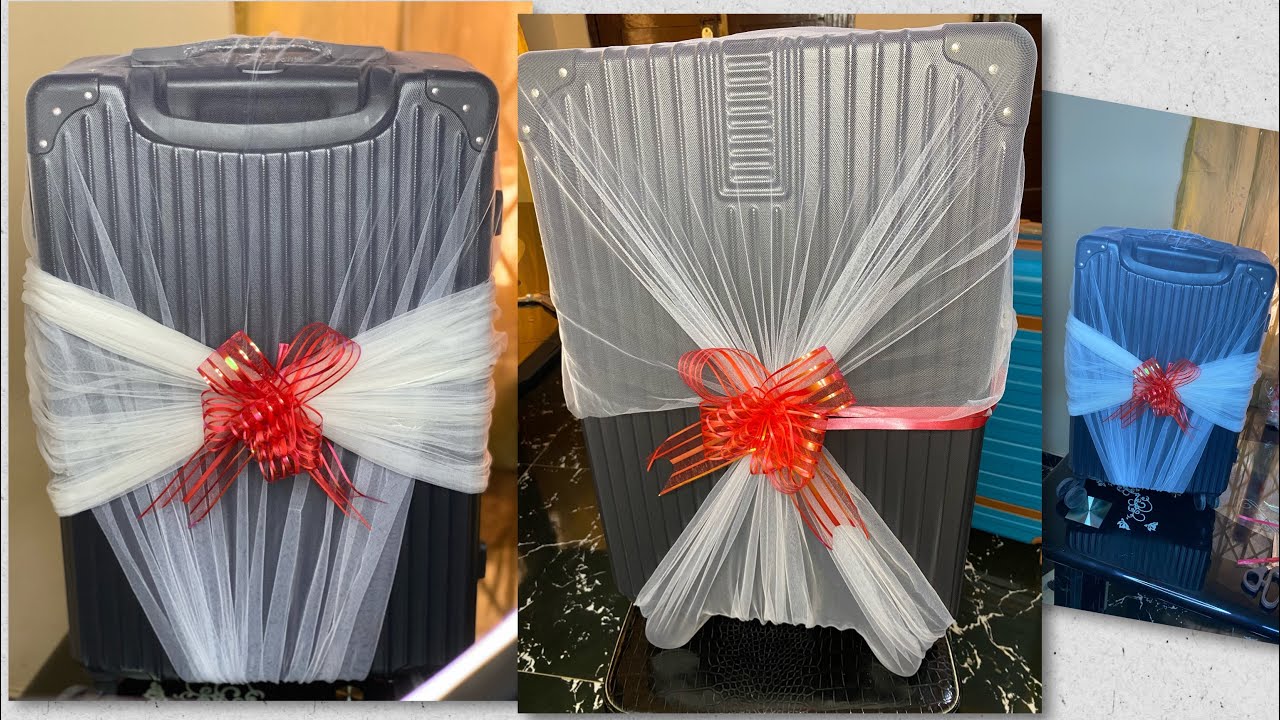 Bag gift decoration for engagement,Ghana#howtomake #engagement #ghana #decoration