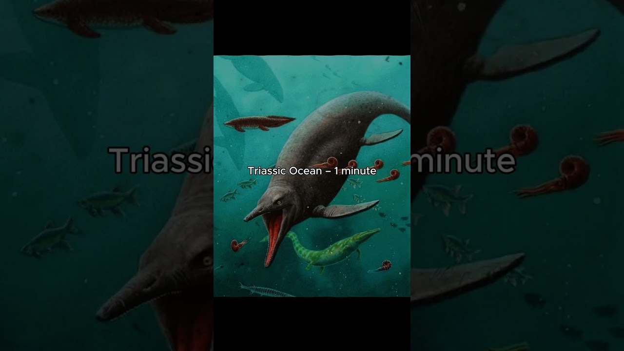 The Ocean Used to Be a Horror Movie&hellip;🎬😳  #prehistoricanimals #dinosaur