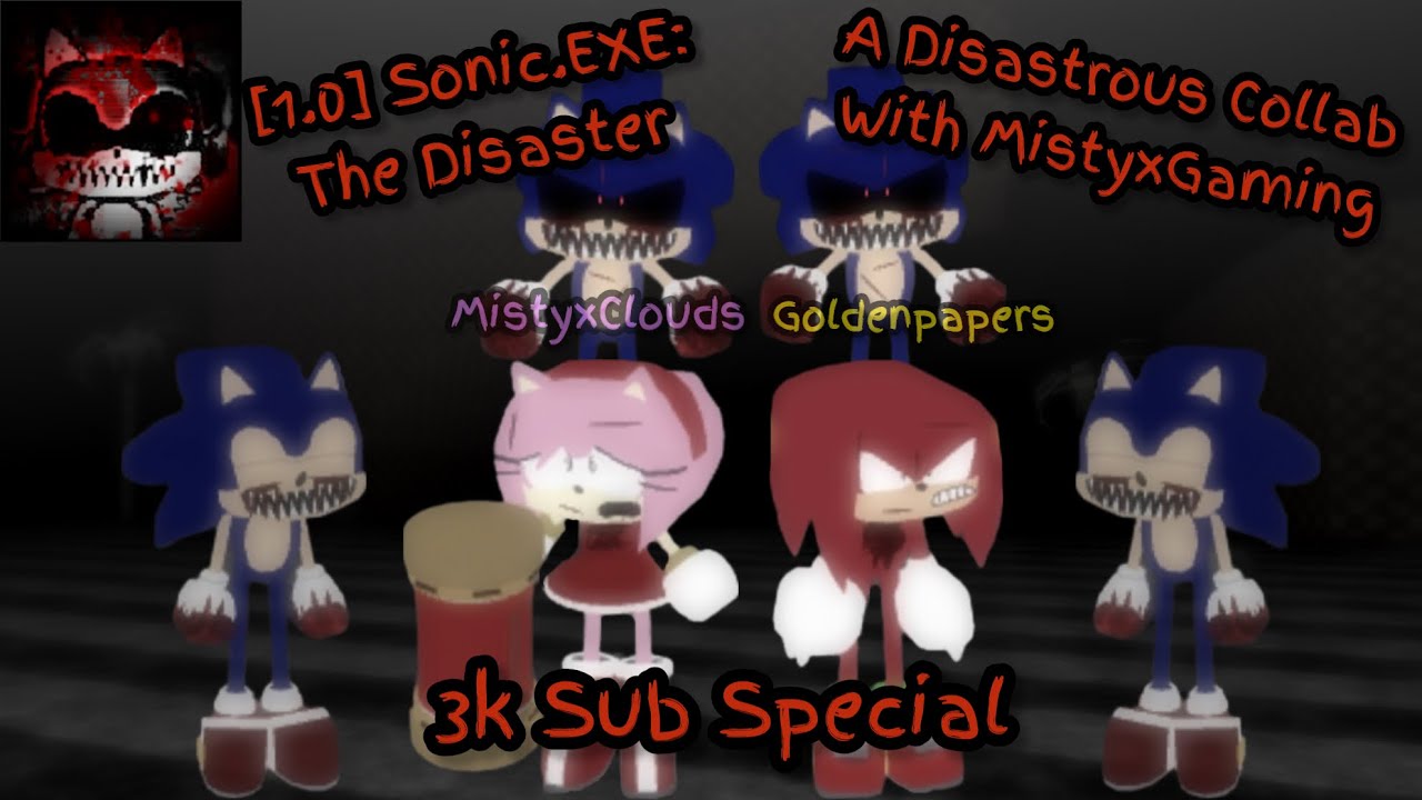 [1.0] Sonic.EXE: The Disaster | Epic Collab With @MistyTdPlayer | Mobile | 3k Sub Special #roblox