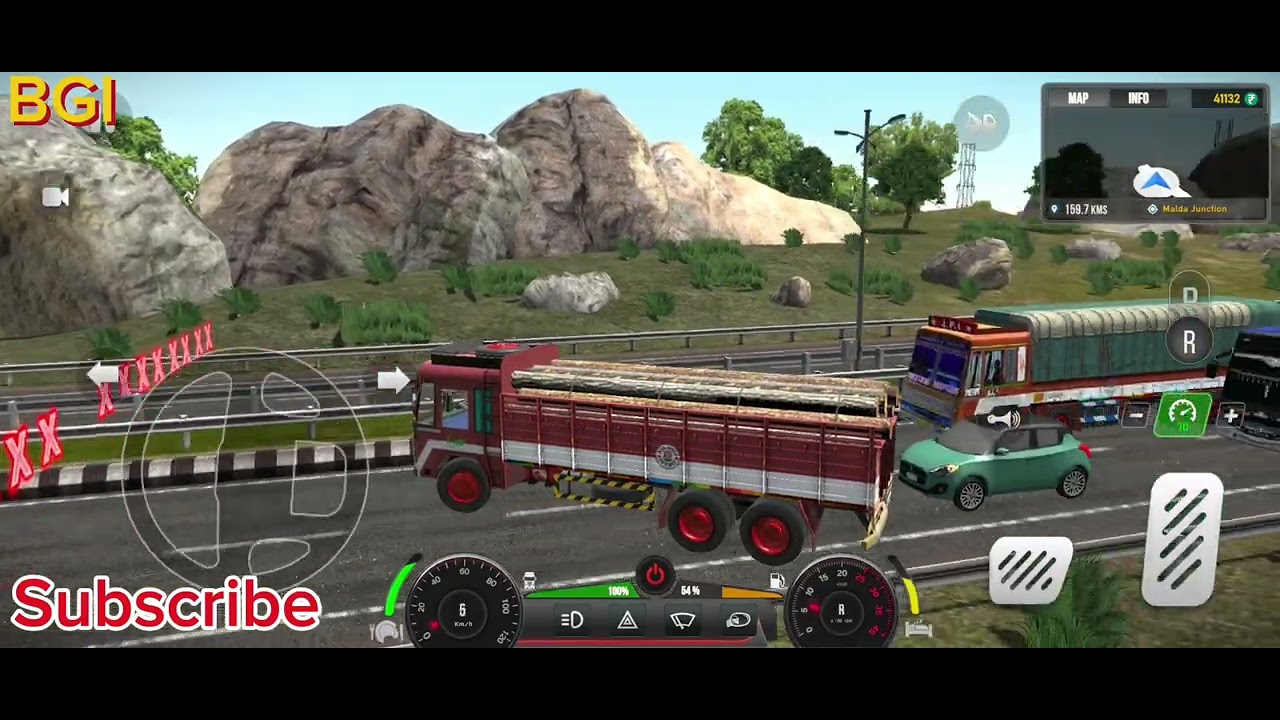Truck Simulator Gameplay | Realistic Truck Driving Experience
