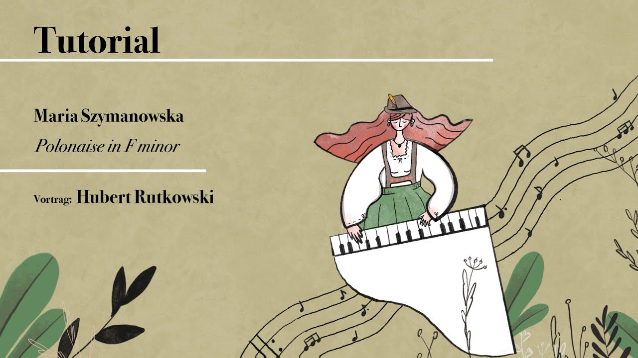 Maria Szymanowska – „Polonez f-moll”  | “Polonaise in F minor” | tutorial GER