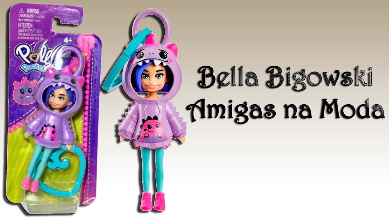 [Review] Chaveiro Polly Pocket Bella Bigowski ~ Amigas na Moda