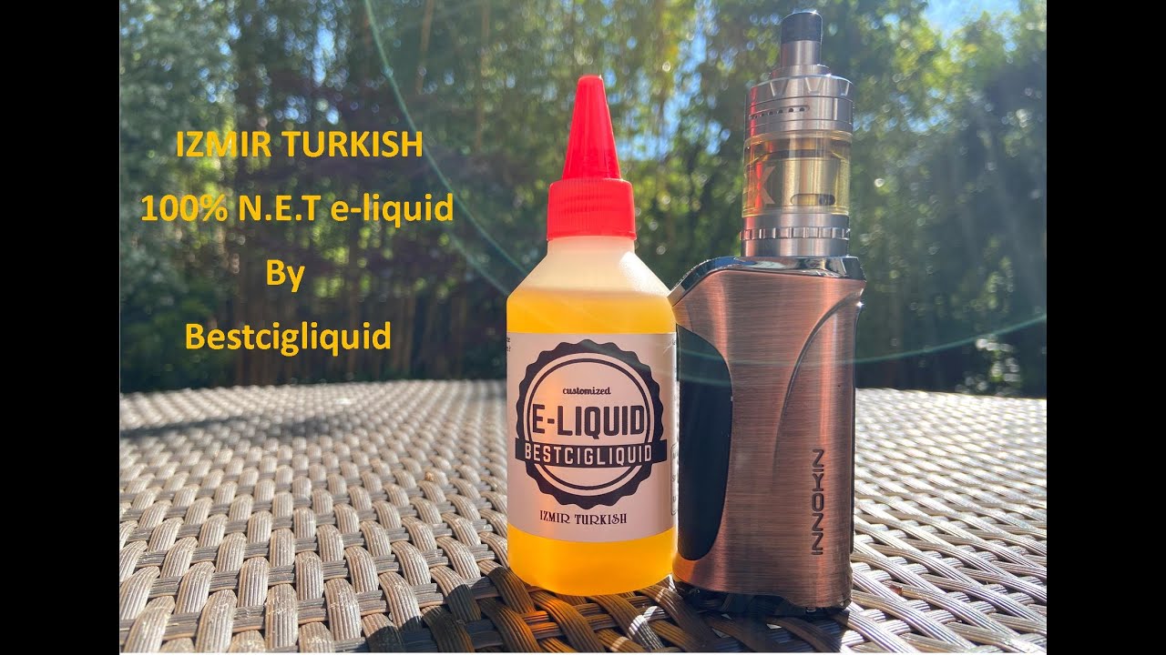 Izmir Turkish N.E.T e-liquid review | By bestcigliquid | Smooth & mild pure Turkish all day vape.