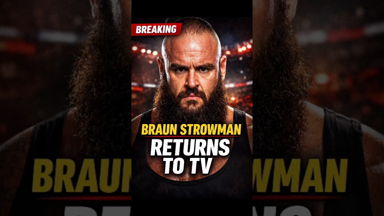 Раскрыта новая глава в карьере Брауна Строумана | Бывший звезда WWE возвращается на телевидение.